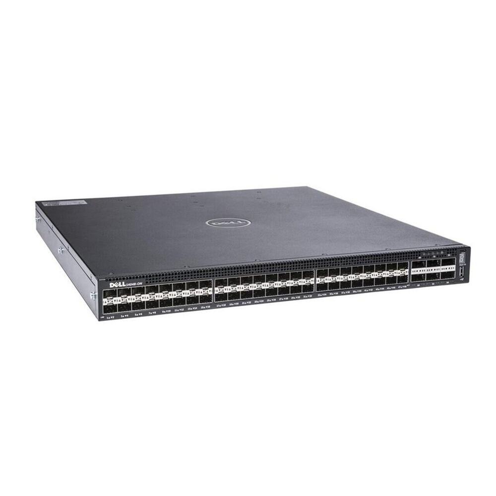 NEW Refurbished Dell Networking S4048-ON 48P 10GbE SFP+ 6P 40GbE QSFP+ RA Switch